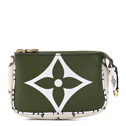 Louis Vuitton Monogram Giant Micro Pochette Accessories Kaki White 1 of 9