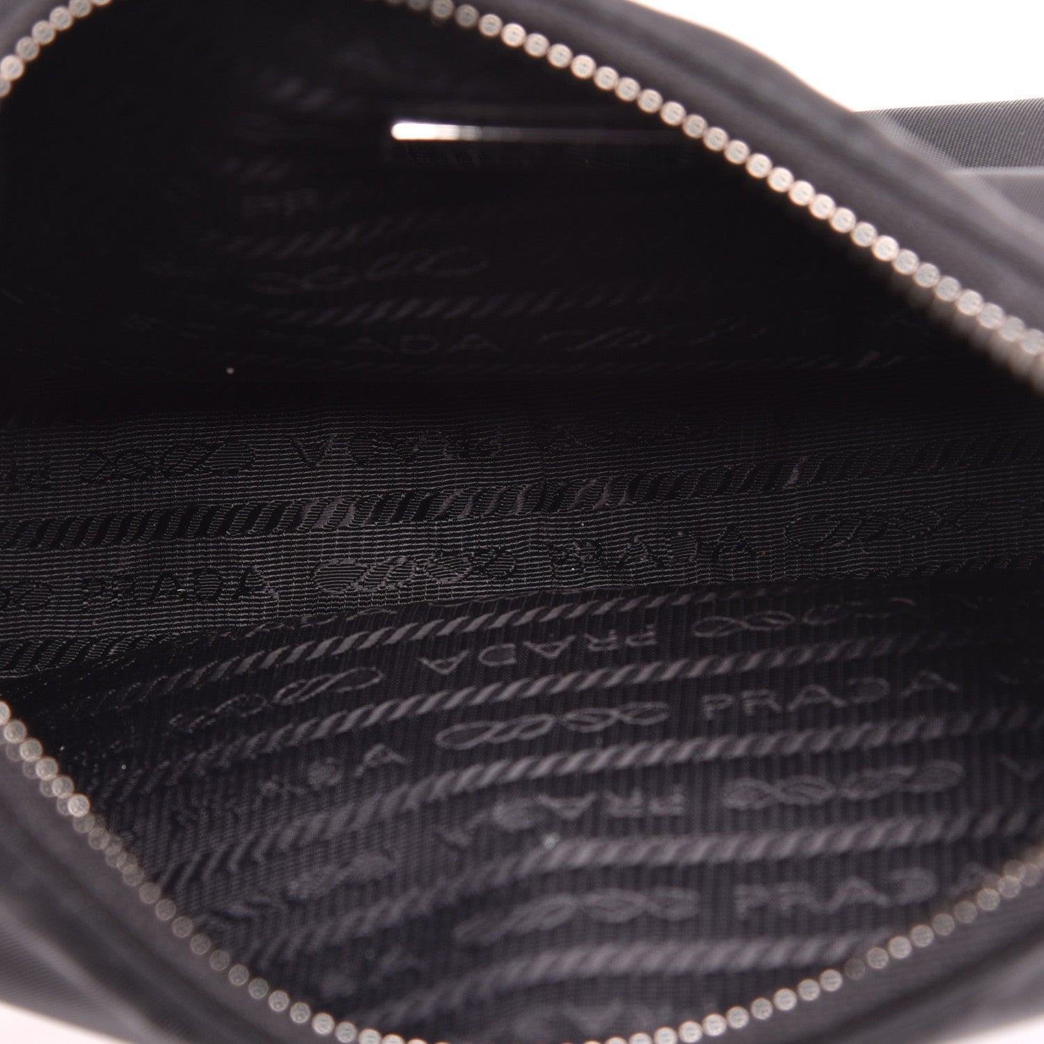 Prada Tessuto Nylon Saffiano Mini Re-Edition 2005 Bag Black 5 of 8