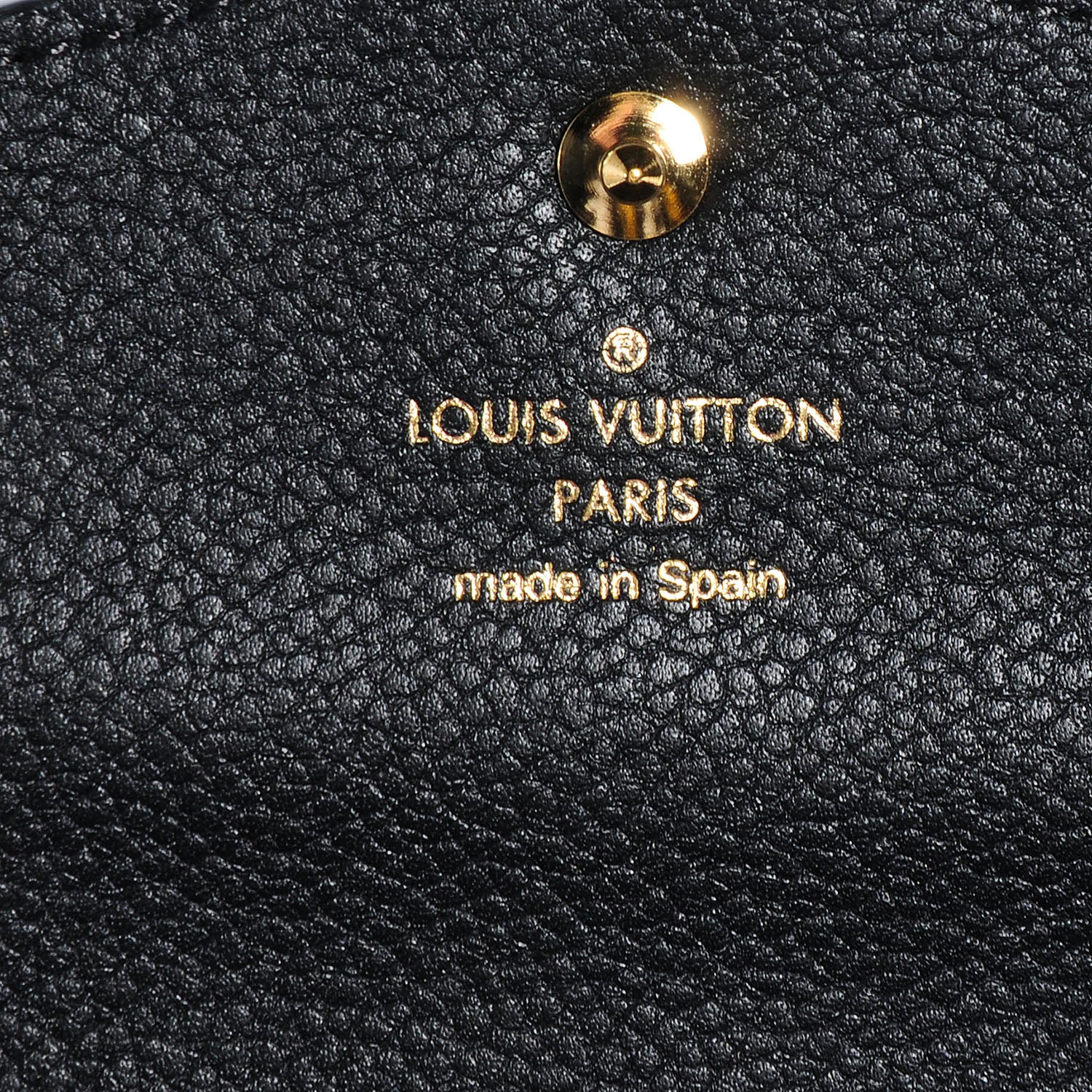 Louis Vuitton Empreinte Curieuse Wallet Black 6 of 7