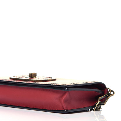 Bottega Veneta Nappa Intrecciato Ellittica Chain Wallet Baccara Rose 10 of 10