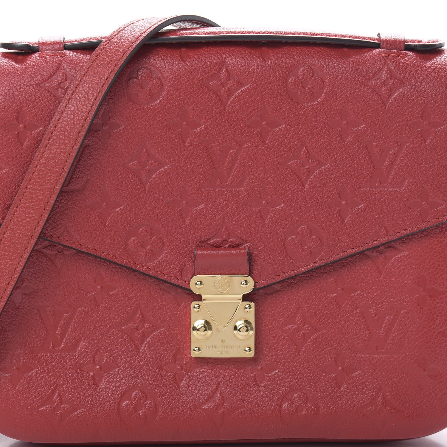 Louis Vuitton Empreinte Pochette Metis Cerise 9 of 12