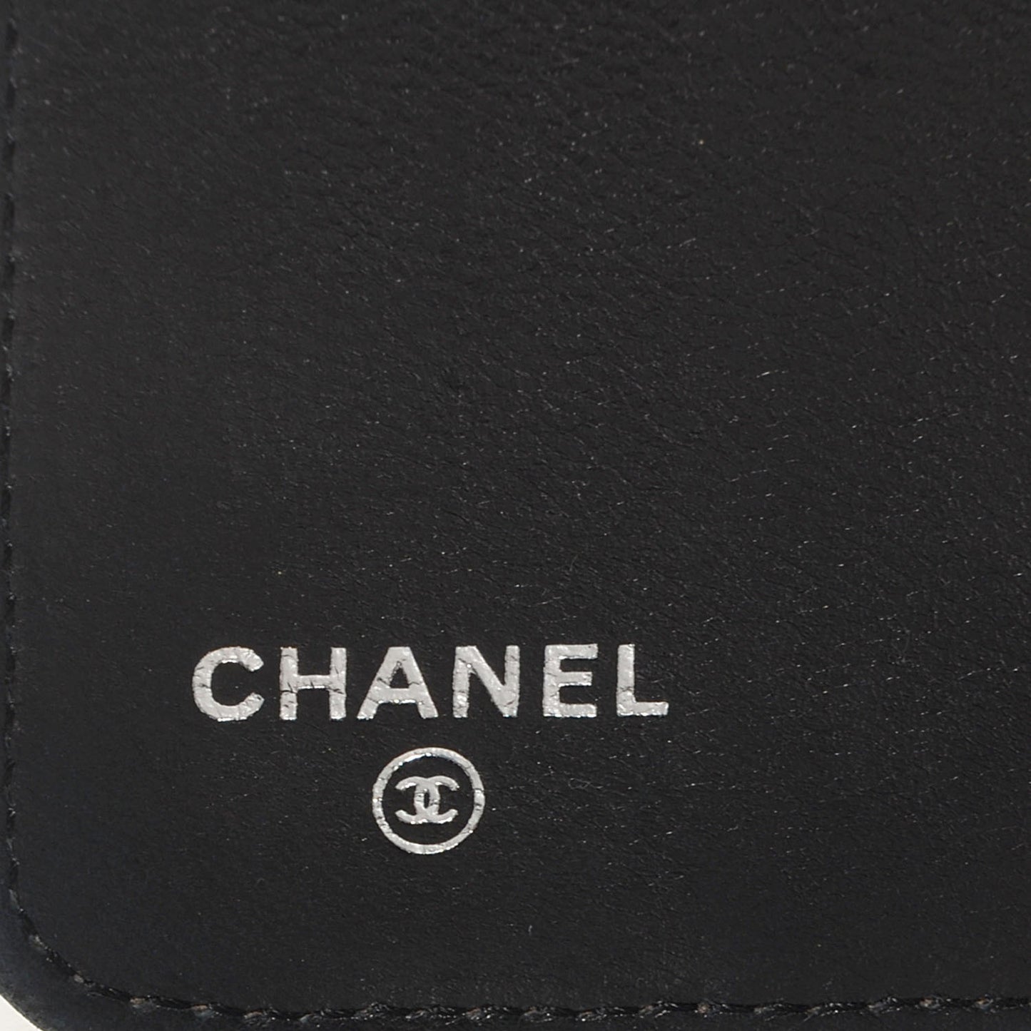 Lambskin Medium Agenda Cover Black