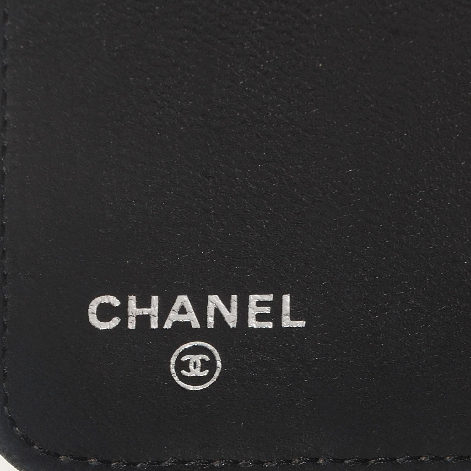 Chanel Lambskin Medium Agenda Cover Black 6 of 7