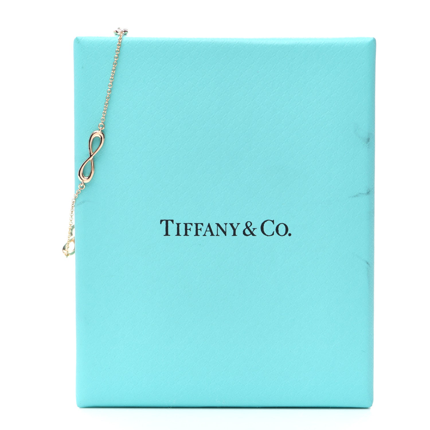 Tiffany 18K Rose Gold Infinity Endless Bracelet 5 of 5