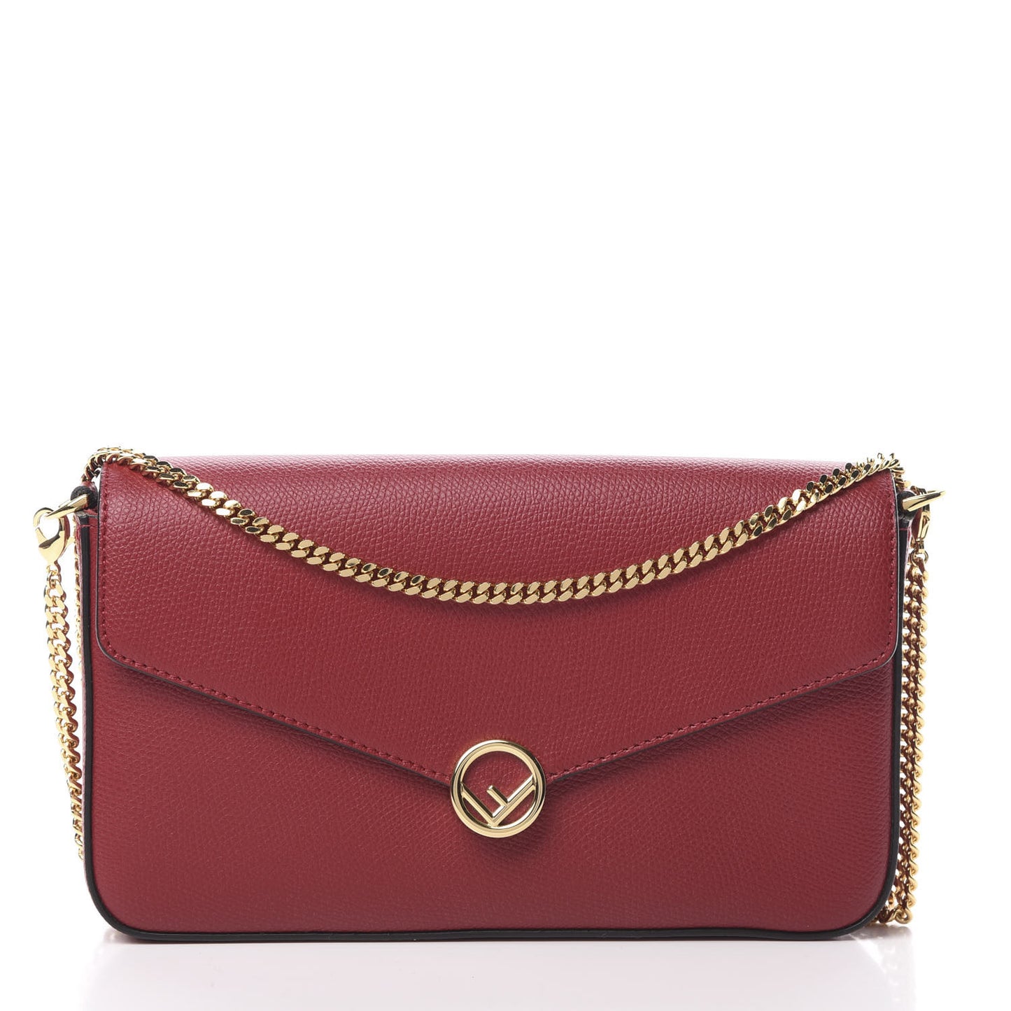 Vitello Cruise F is Fendi Envelope Wallet on Chain with Pouches Fragola