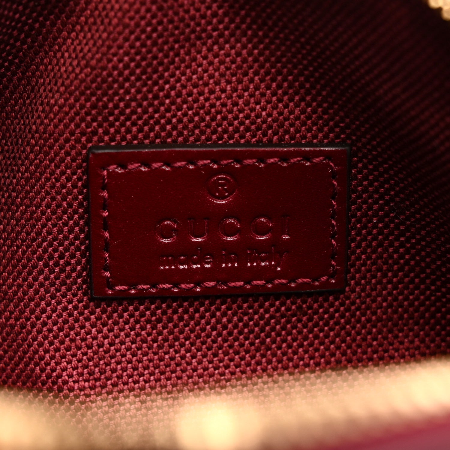 Gucci GG Shadow Monogram Ophidia Crossbody Bag Rosso Ancora Red 6 of 12