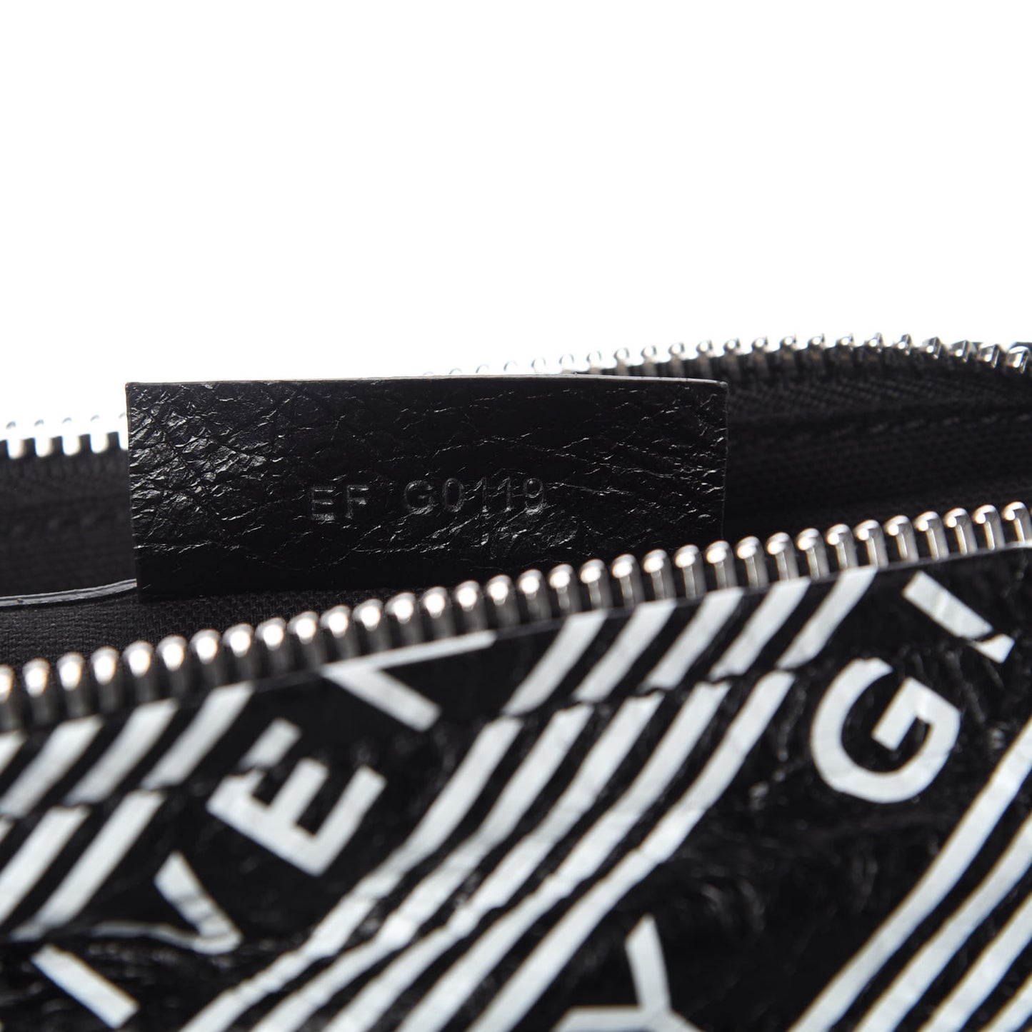 Lambskin Small Logo Pandora Black
