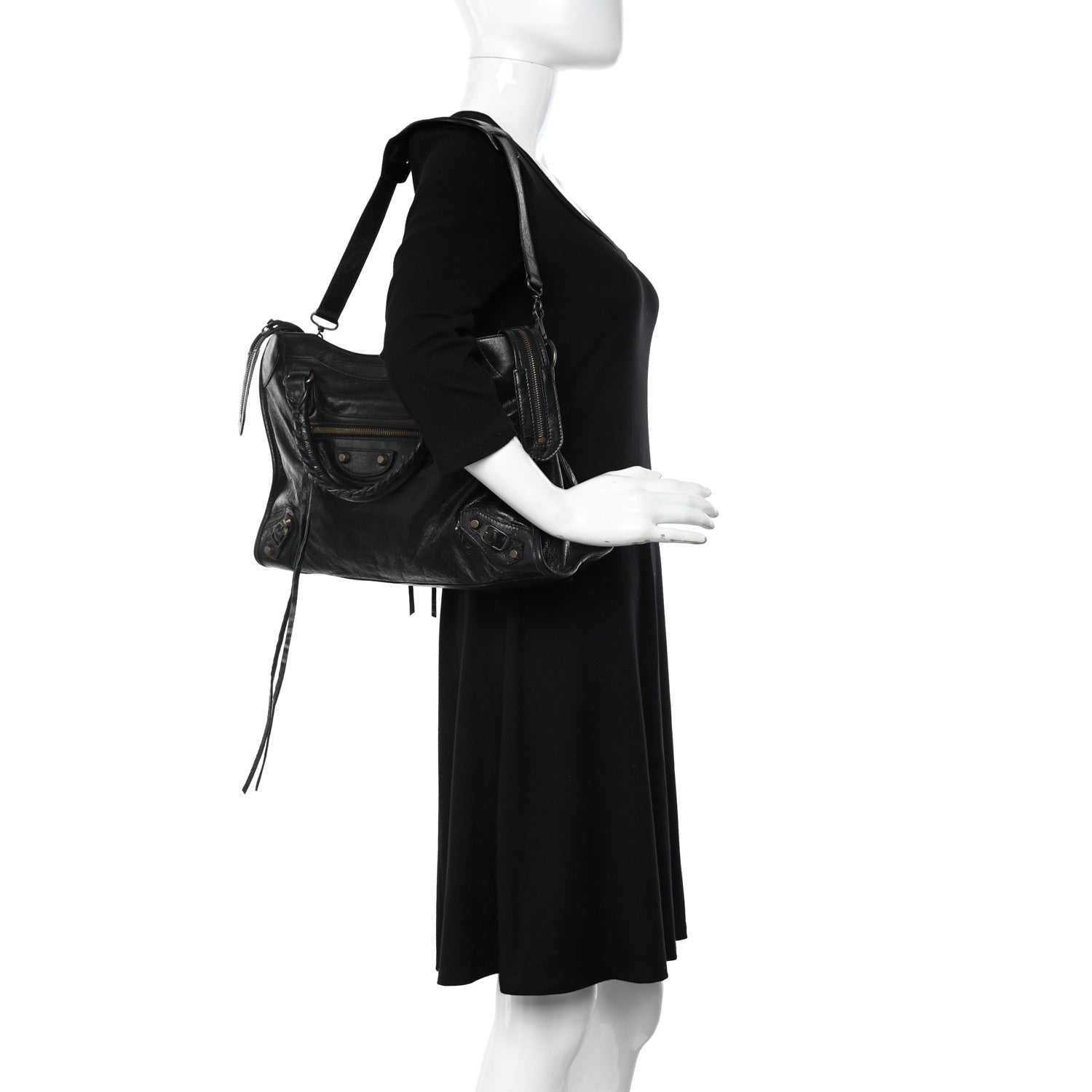 Balenciaga Agneau Classic Hardware City Black 2 of 12