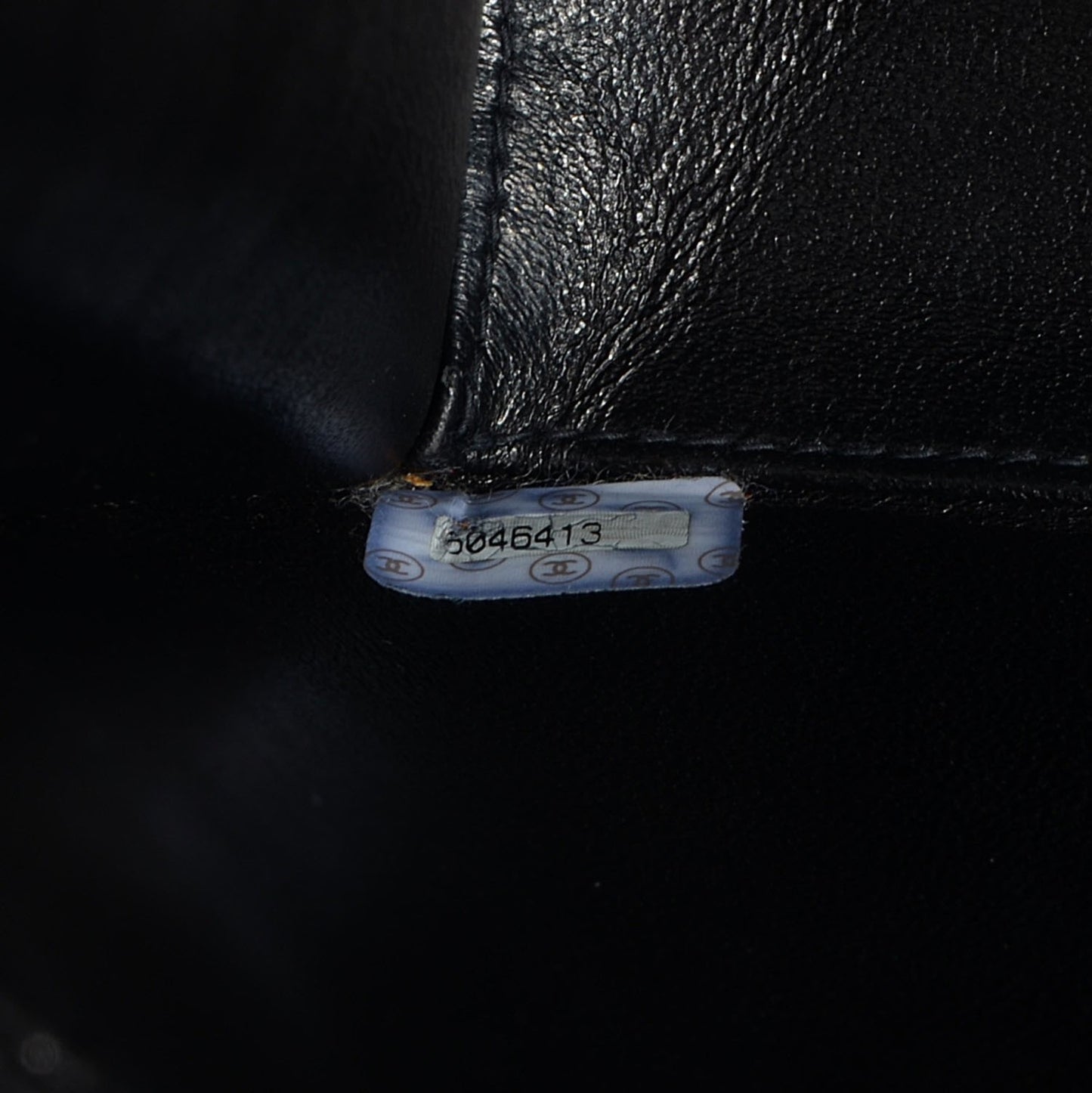 Caviar Jumbo Single Flap Black