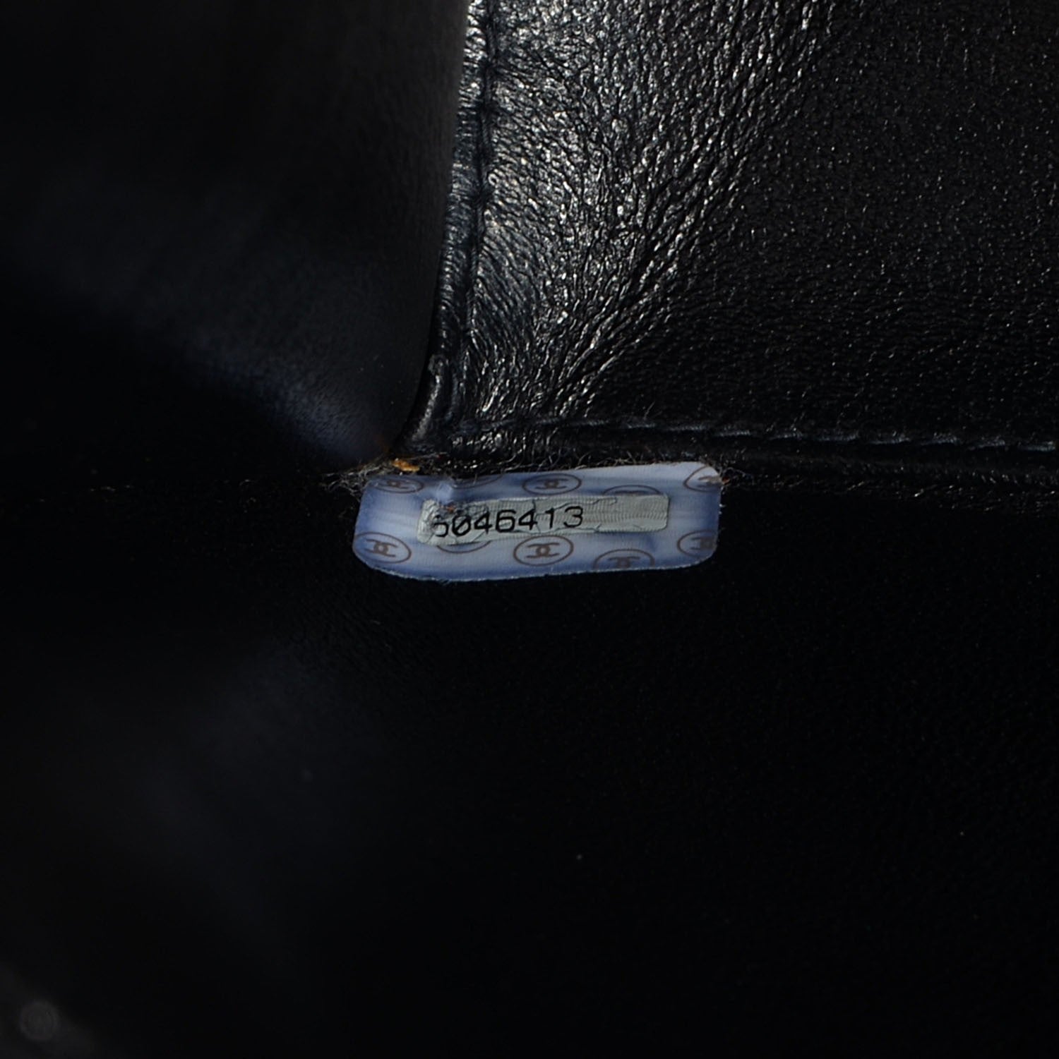 Chanel Caviar Jumbo Single Flap Black 8 of 9
