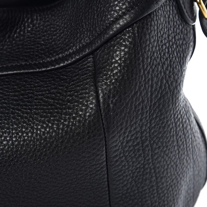 Prada Vitello Daino Hobo Black 13 of 15