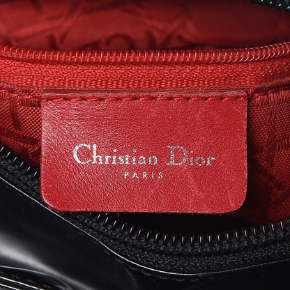 Christian Dior Patent Medium Lady Dior Black 7 of 18