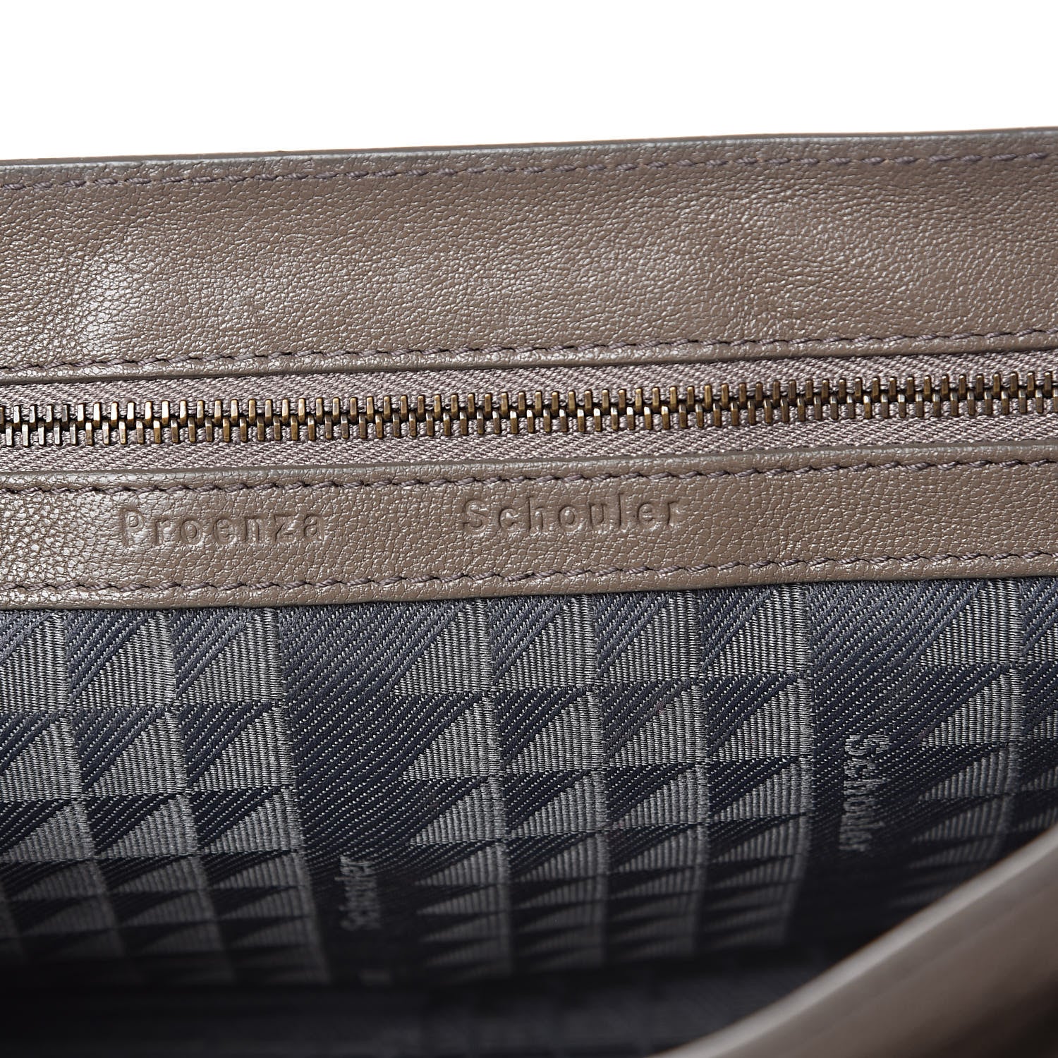 Proenza Schouler Lambskin Tiny PS1 Satchel Smoke 6 of 14