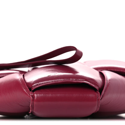 Bottega Veneta Nappa Maxi Intrecciato Padded Clutch Red 8 of 12