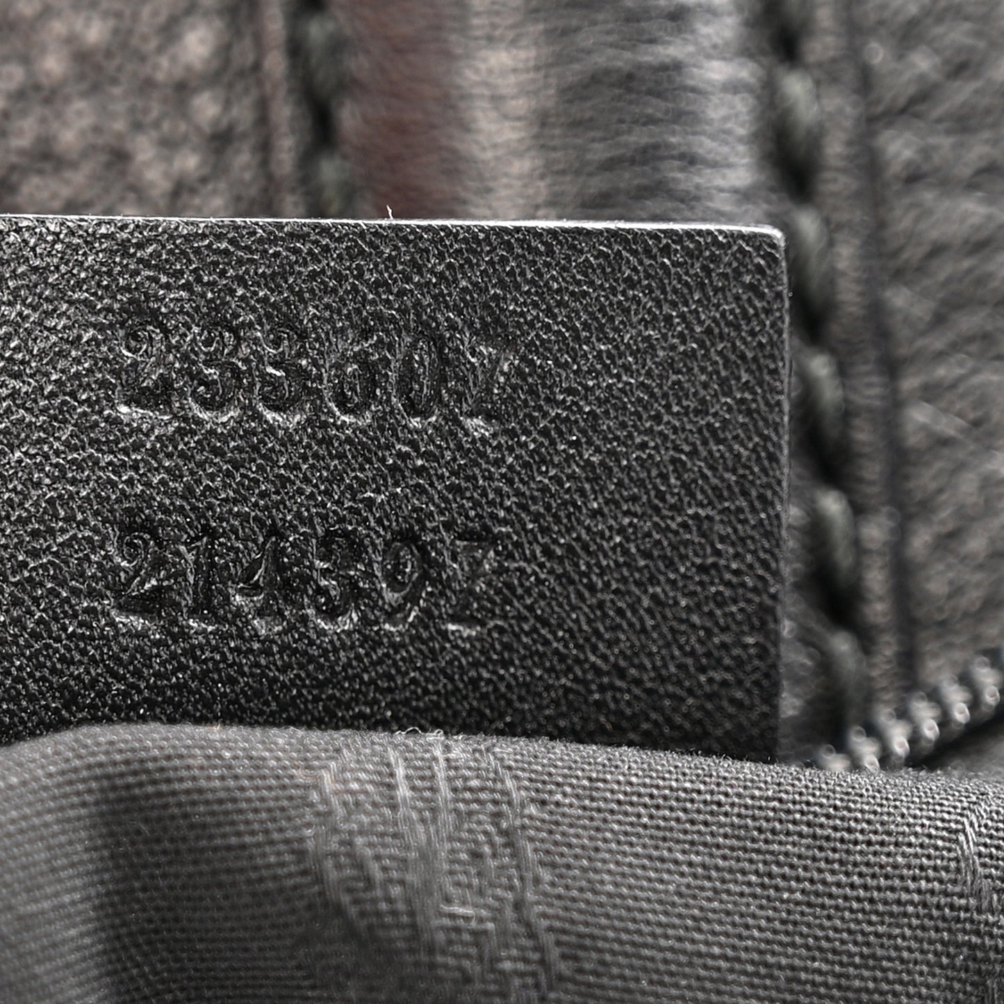 Guccissima Medium New Ladies Tote Black