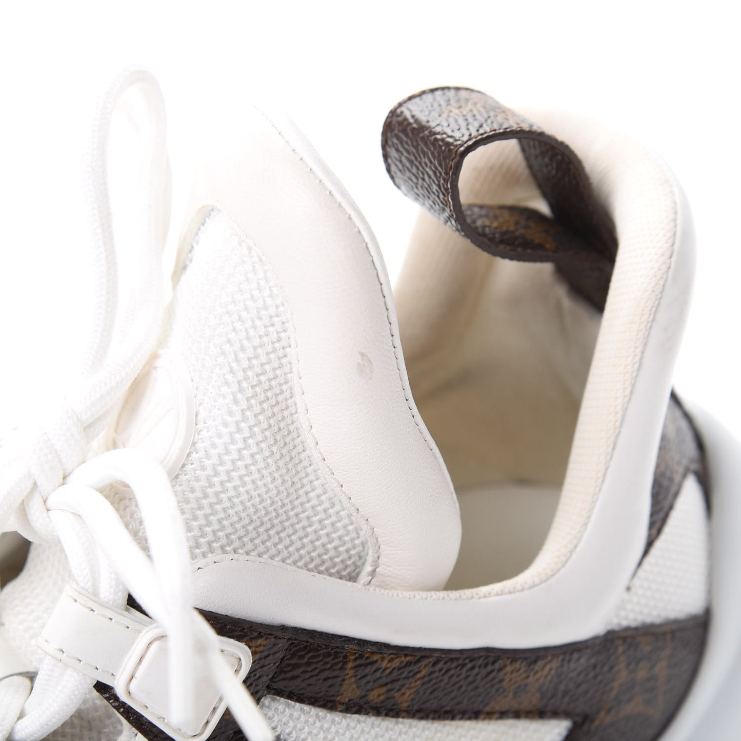 Patent Monogram LV Archlight Sneakers 39.5 White