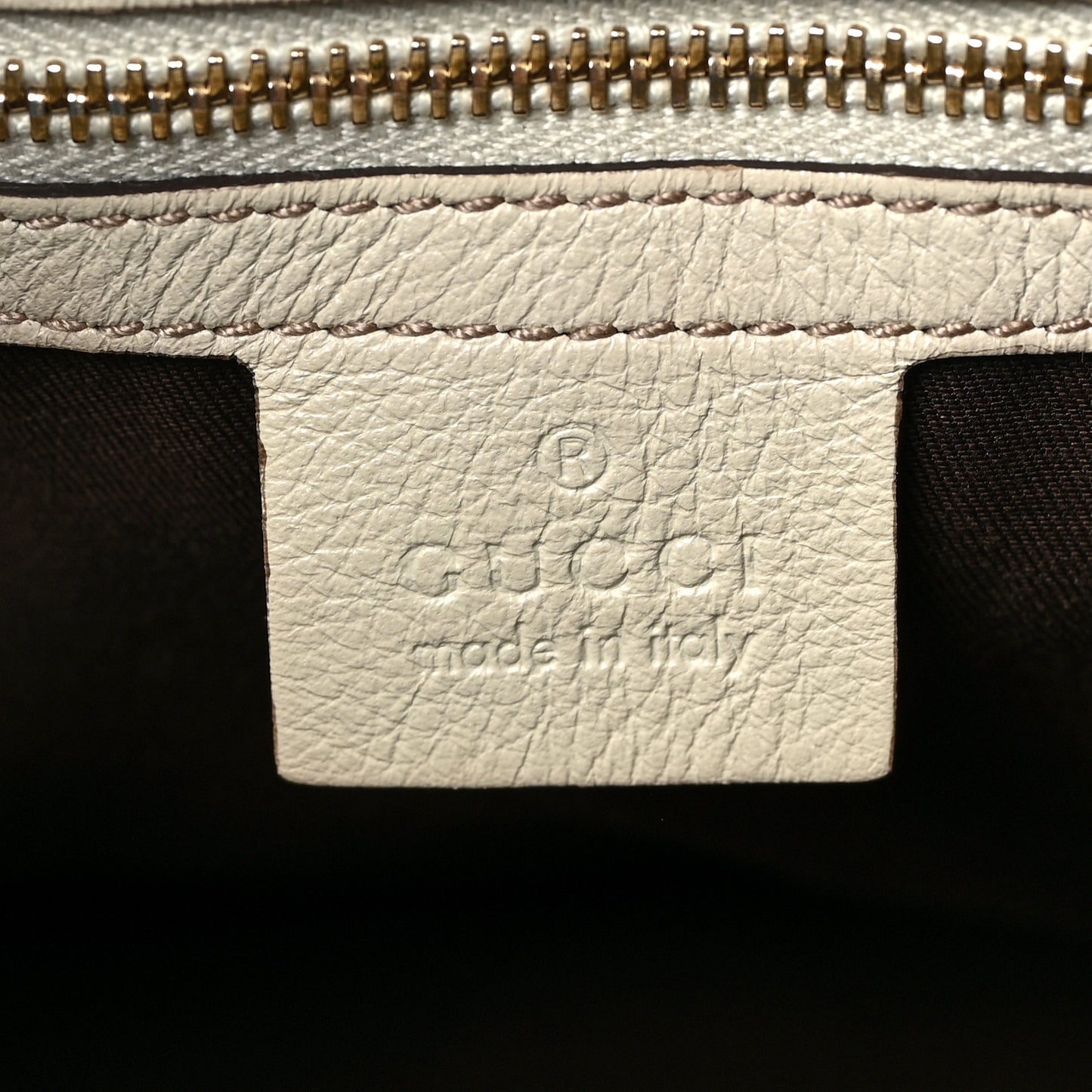 Monogram Large Wave Hobo Off White