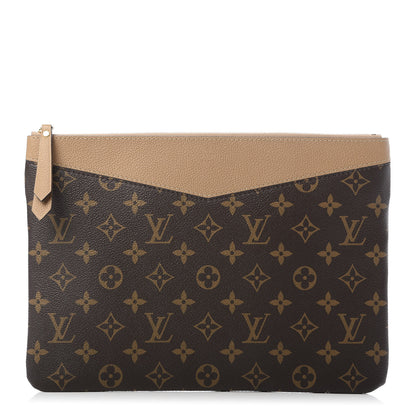 Louis Vuitton Monogram Daily Pouch Sesame 1 of 7