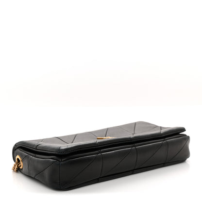 Saint Laurent Lambskin Patchwork Monogram Medium Jamie Black 4 of 10
