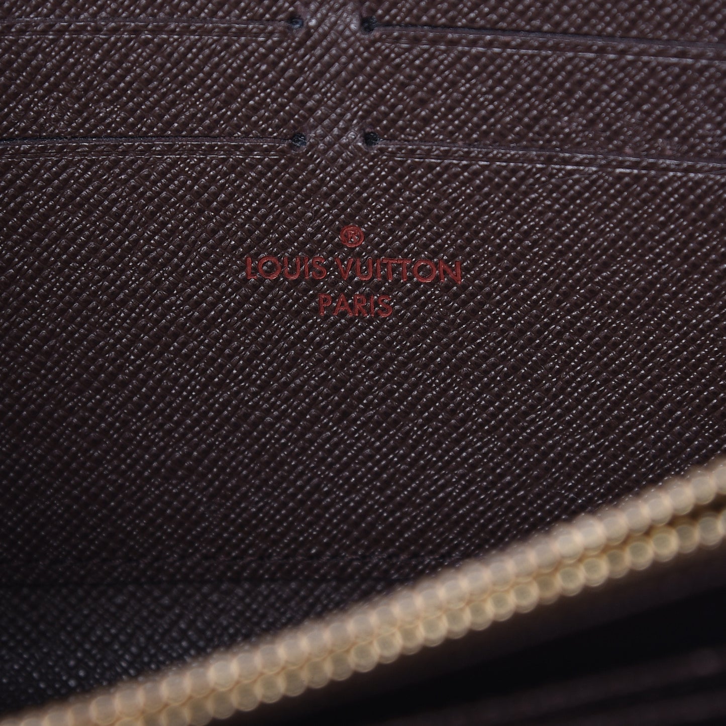 Damier Ebene Zippy Wallet