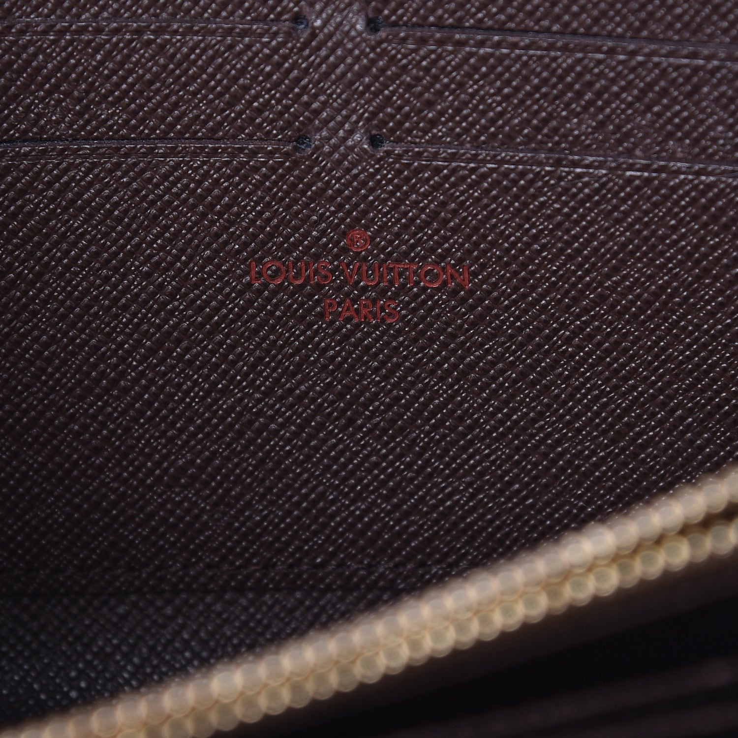 Louis Vuitton Damier Ebene Zippy Wallet 6 of 9