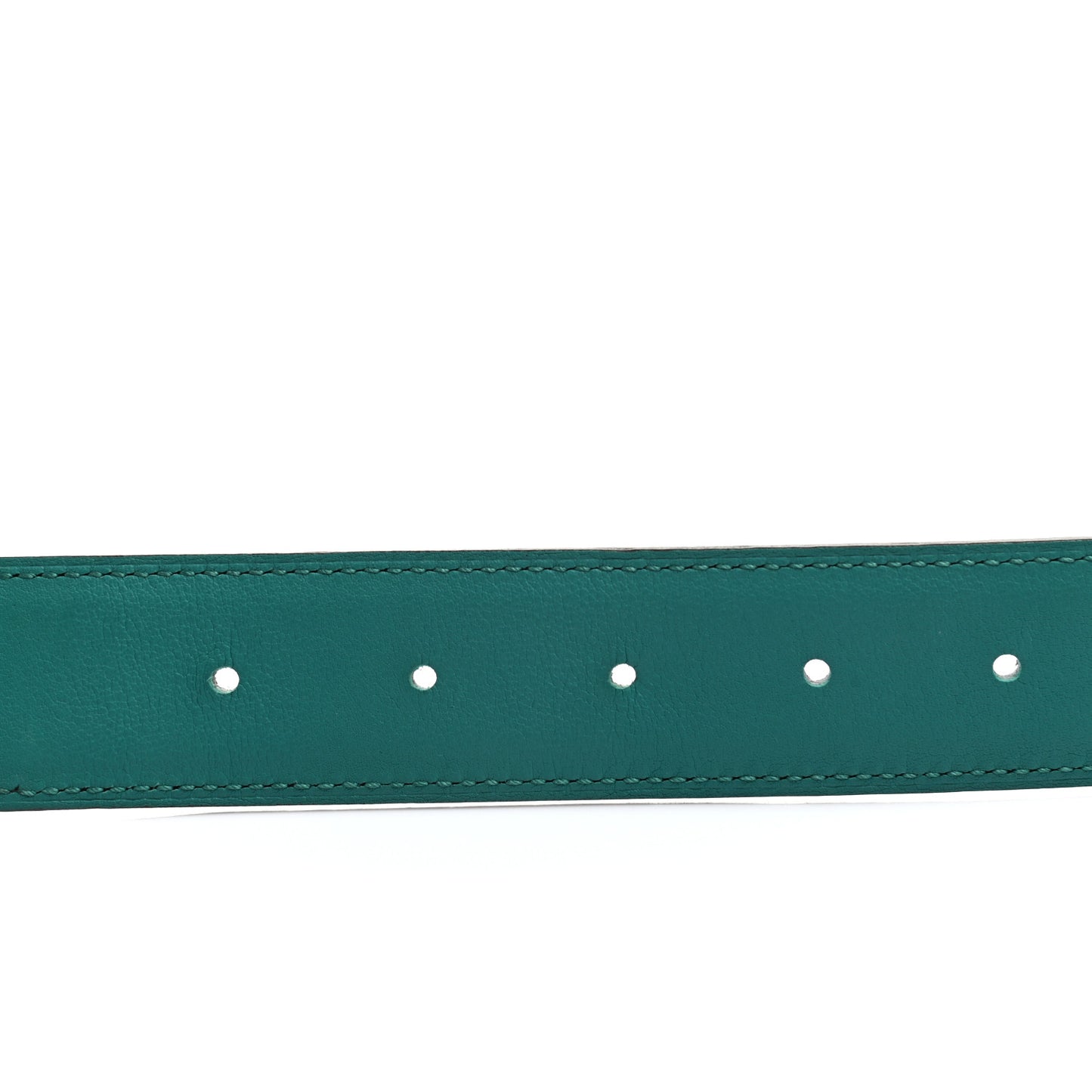 Swift Box 32mm Belt Strap 80 Turquoise Bleu Indigo