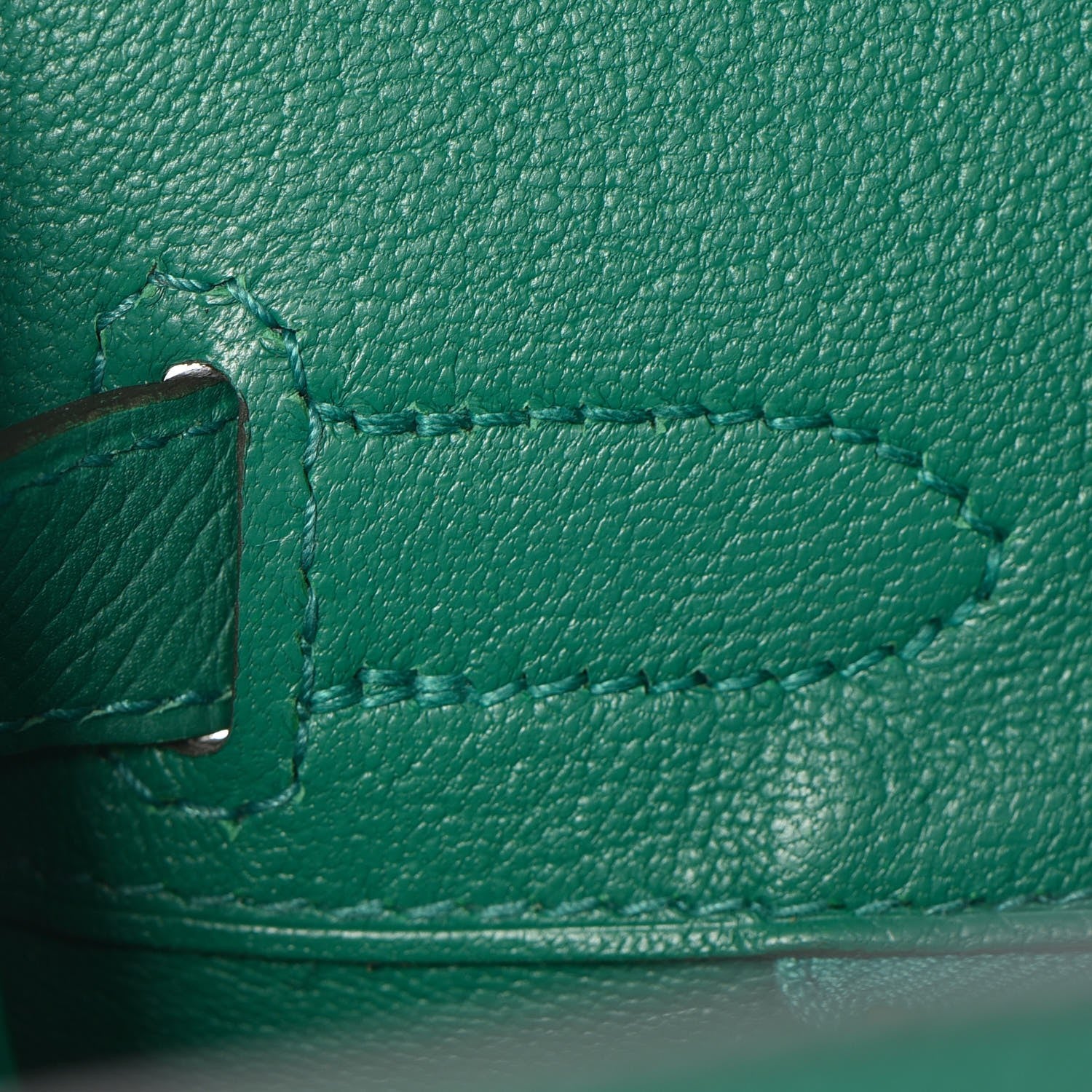 Hermes Epsom Birkin 30 Vert Vertigo 21 of 29