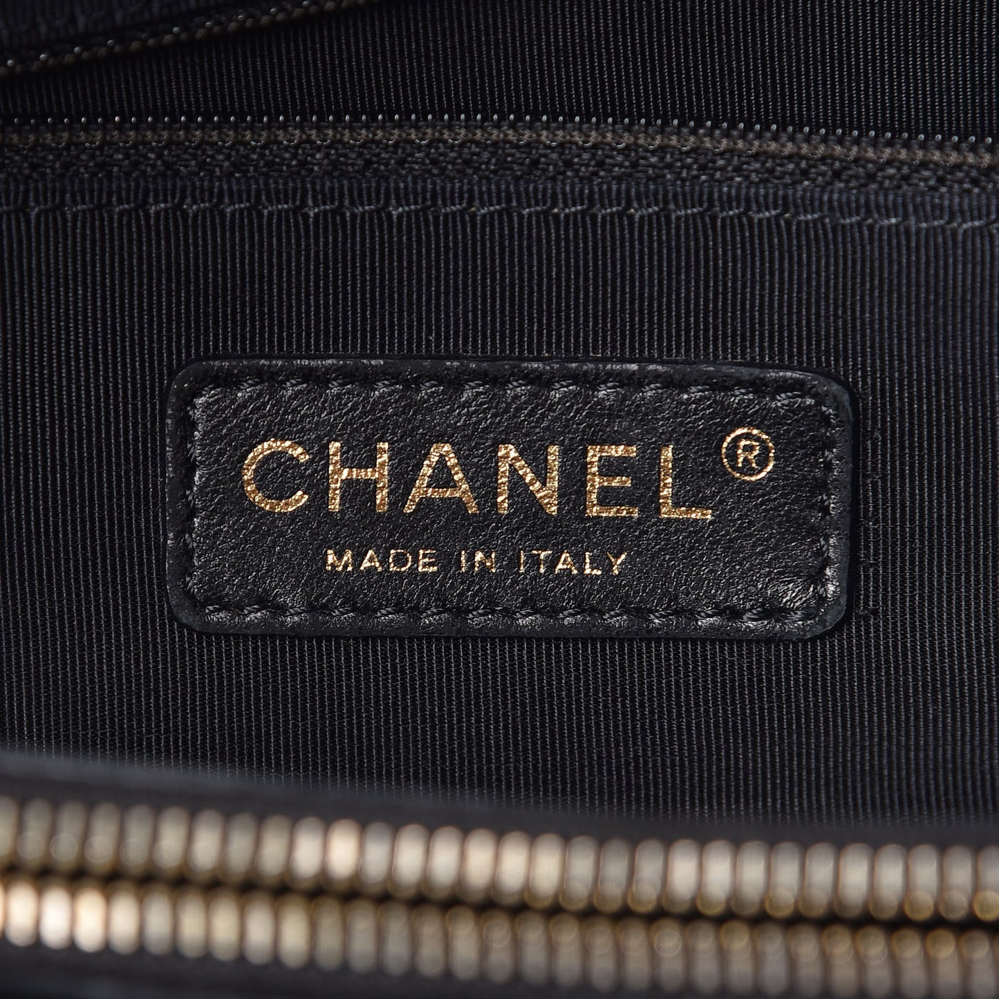 Calfskin Quilted Small Chain Me Tote Black