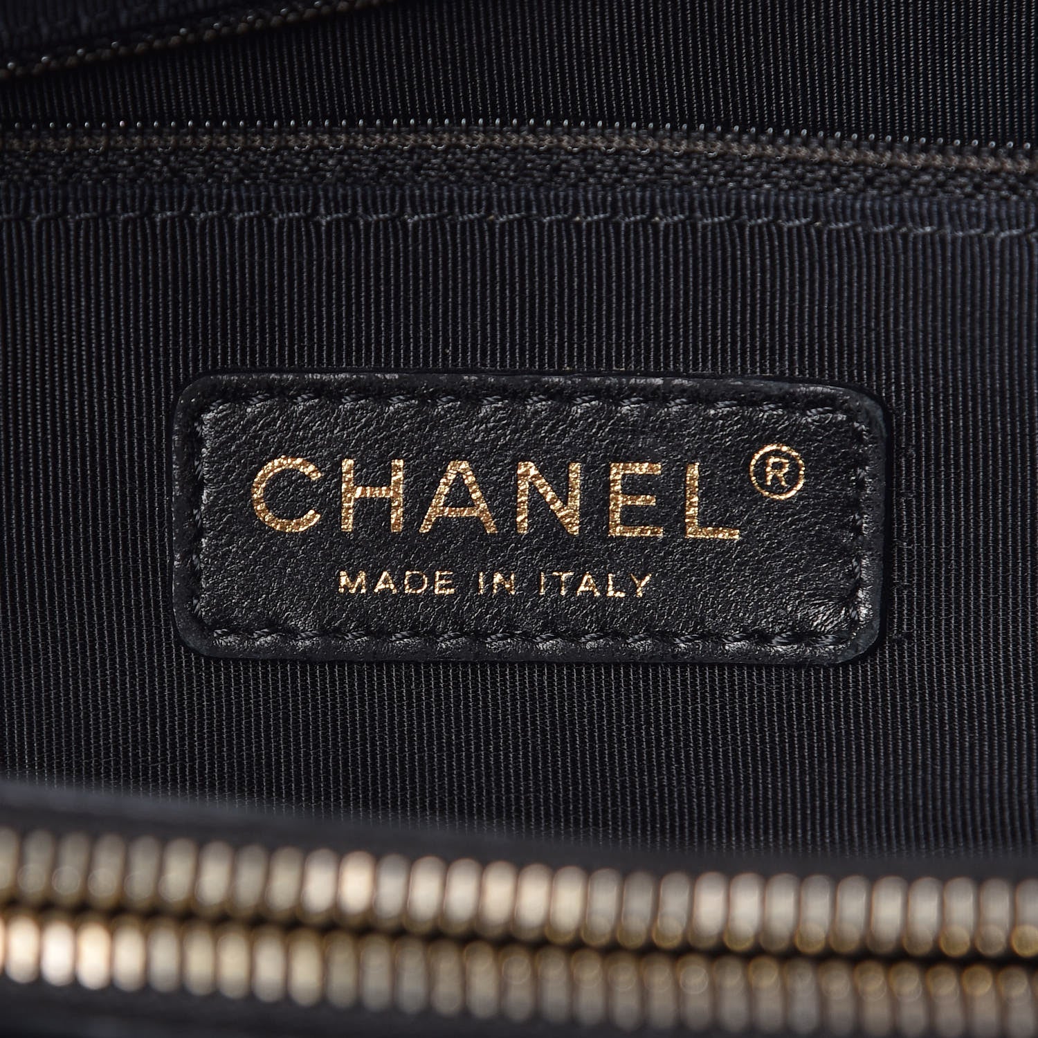 Chanel Calfskin Quilted Small Chain Me Tote Black 6 of 12