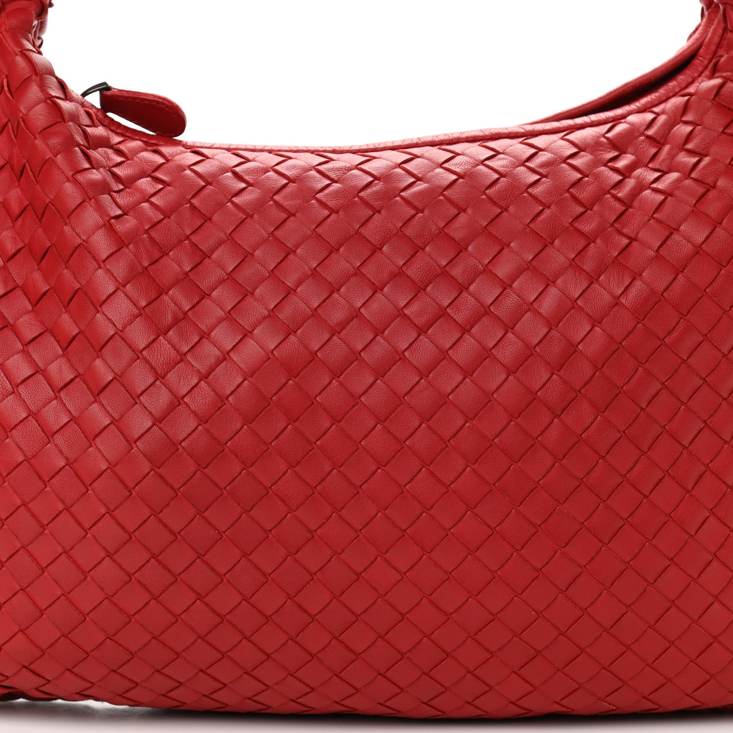 Bottega Veneta Nappa Intrecciato Medium Veneta Hobo Red 7 of 10
