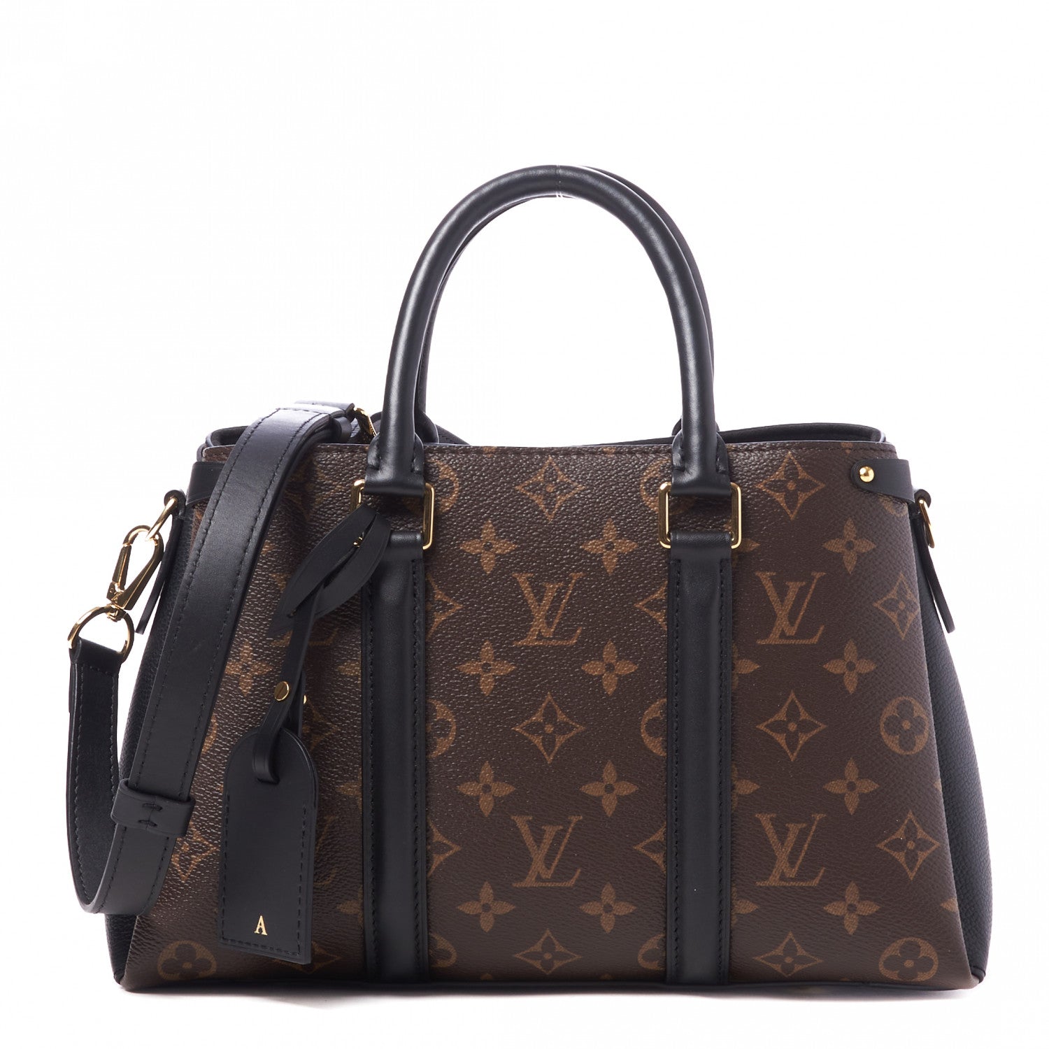 Louis Vuitton Monogram Soufflot BB Black 1 of 7