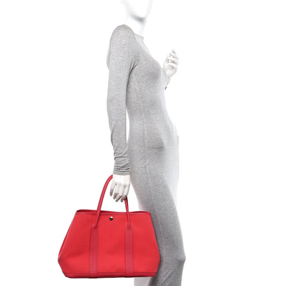 Hermes Toile Negonda Garden Party Tote 36 MM Bougainvillea 2 of 9