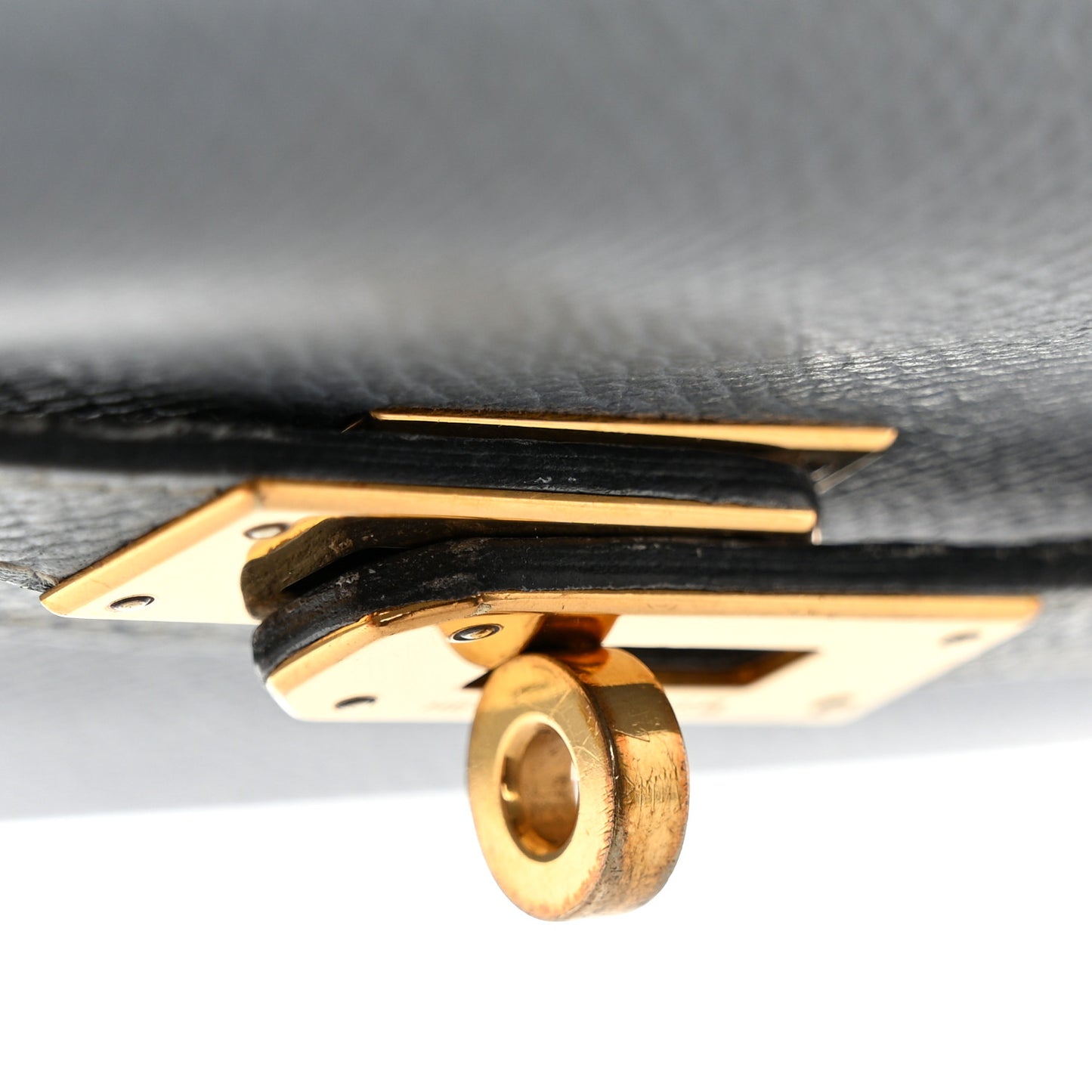 Epsom Kelly Longue Wallet Bleu Lin