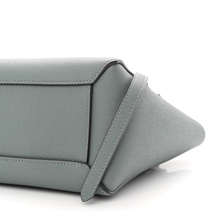 Celine Grained Calfskin Nano Belt Bag Storm 10 of 10