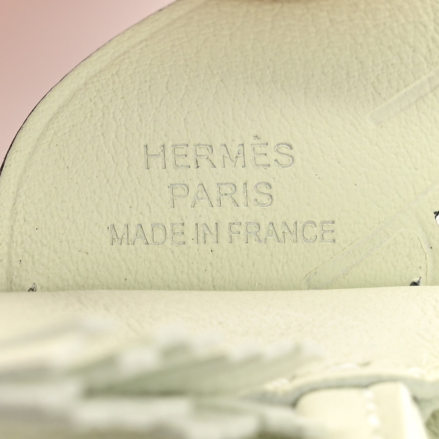 Hermes Milo Lambskin Grigri Rodeo Pegase Horse Bag Charm PM Vert Fizz 3 of 5