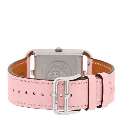 Hermes Stainless Steel Swift 29mm Cape Cod Quartz Watch Rose Sakura 3 of 5