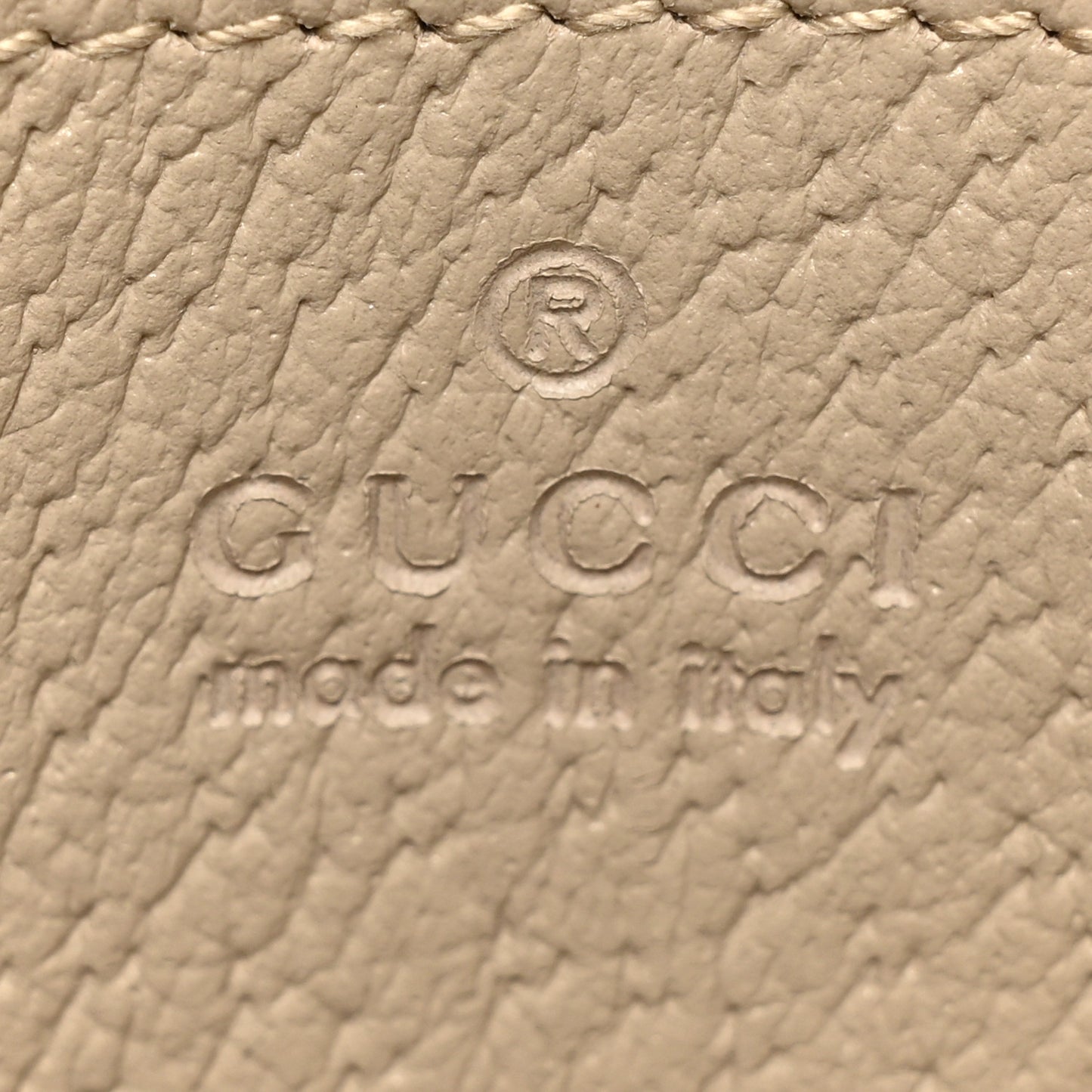 GG Supreme Monogram Textured Dollar Calfskin Web Mini Horsebit 1955 Shoulder Bag Beige Mystic White Oatmeal
