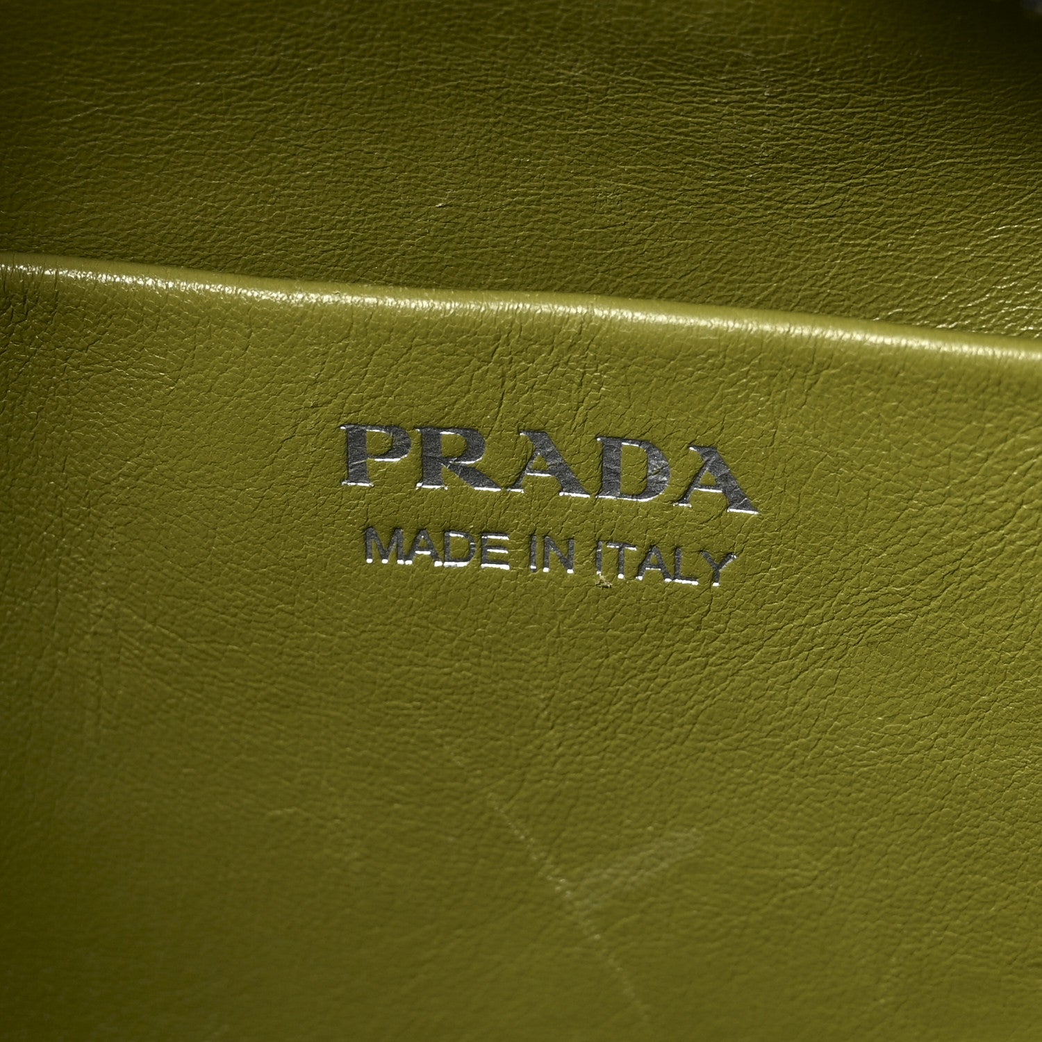 Prada Spazzolato Small Supernova Handbag Edera Sfumato 1783893