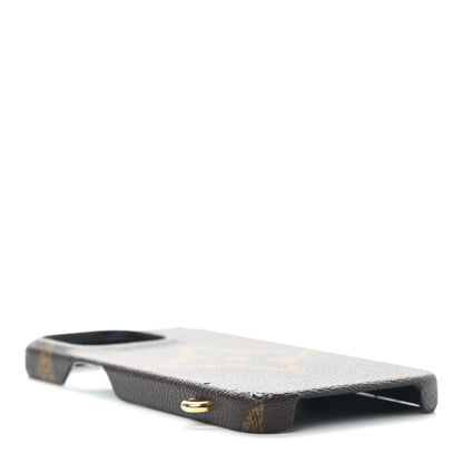 Louis Vuitton Reverse Monogram Giant iPhone 13 Pro Bumper On Strap 4 of 8