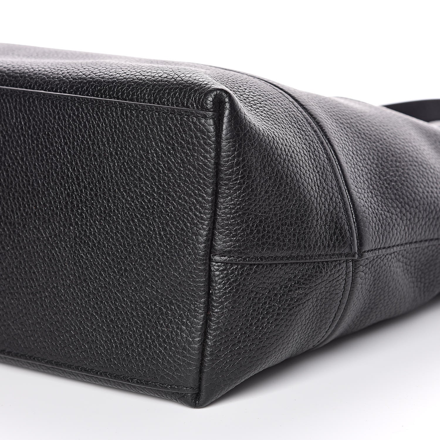 Marc Jacobs Pebbled Calfskin Shopping Tote Black 9 of 10