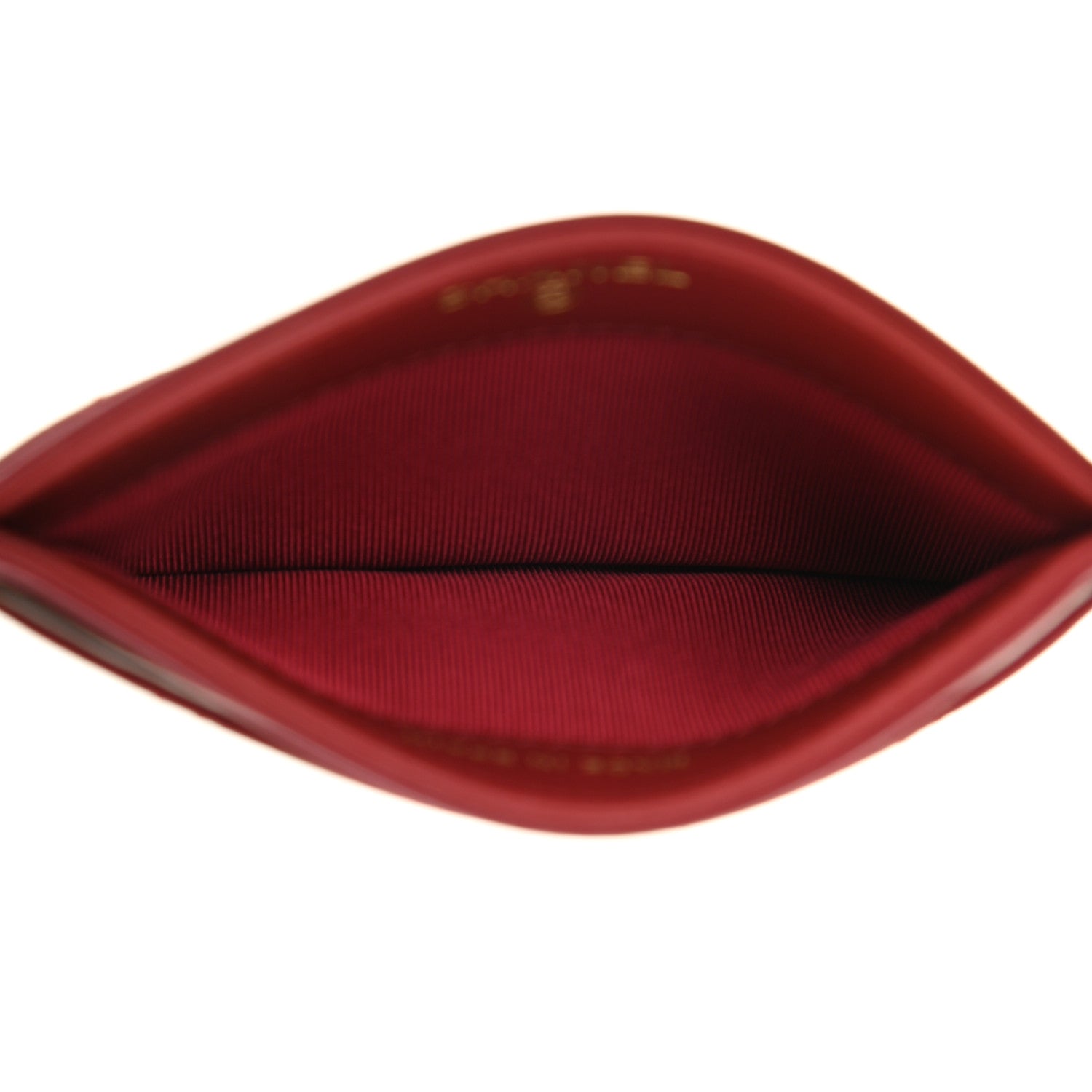 Chanel Aged Calfskin Quilted Reissue Card Holder Red 5 of 11