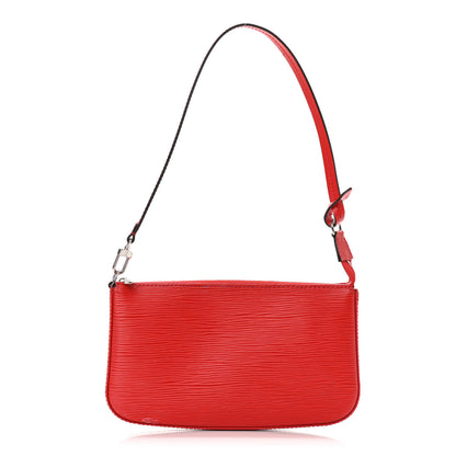 Louis Vuitton Epi Pochette Accessories NM Coquelicot 1 of 13