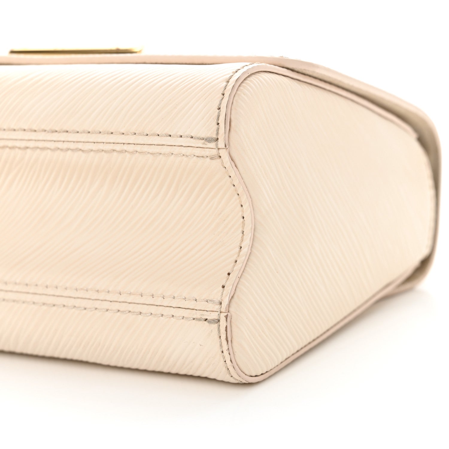 Louis Vuitton Epi Twist Braided Chain Shoulder Bag PM Quartz White 9 of 17