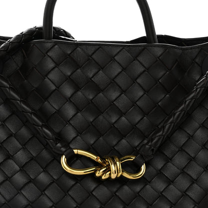 Bottega Veneta Nappa Intrecciato Medium Andiamo Shoulder Bag Fondant 7 of 9