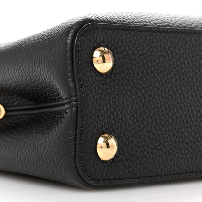 Louis Vuitton Taurillon Capucines BB Black 8 of 10