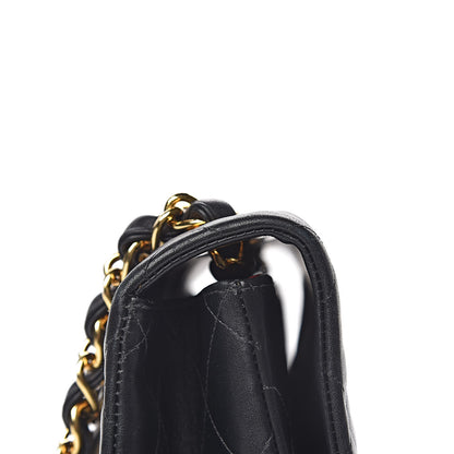 Chanel Lambskin Quilted XL Jumbo Single Flap Black 10 of 19