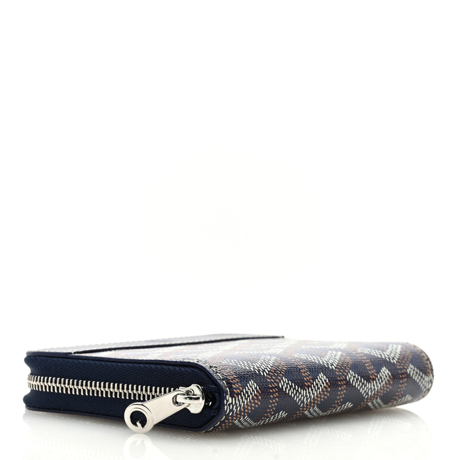 Goyard Goyardine Matignon PM Wallet Navy 4 of 7