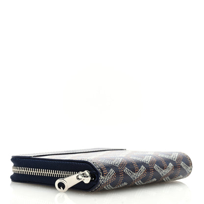 Goyard Goyardine Matignon PM Wallet Navy 4 of 7