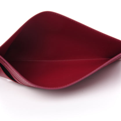 Louis Vuitton Calfskin Felicie Card Holder Insert Fuchsia 4 of 5