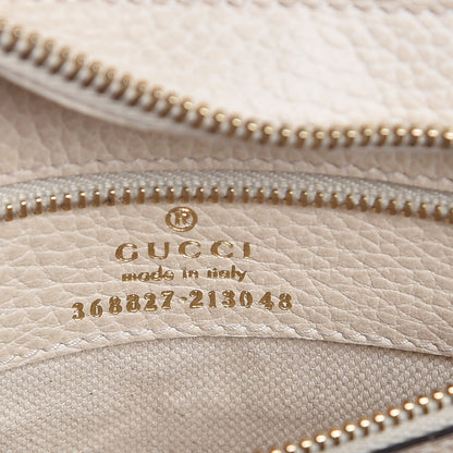 Gucci Dollar Calfskin Mini Swing Top Handle Bag Mystic White 4 of 6